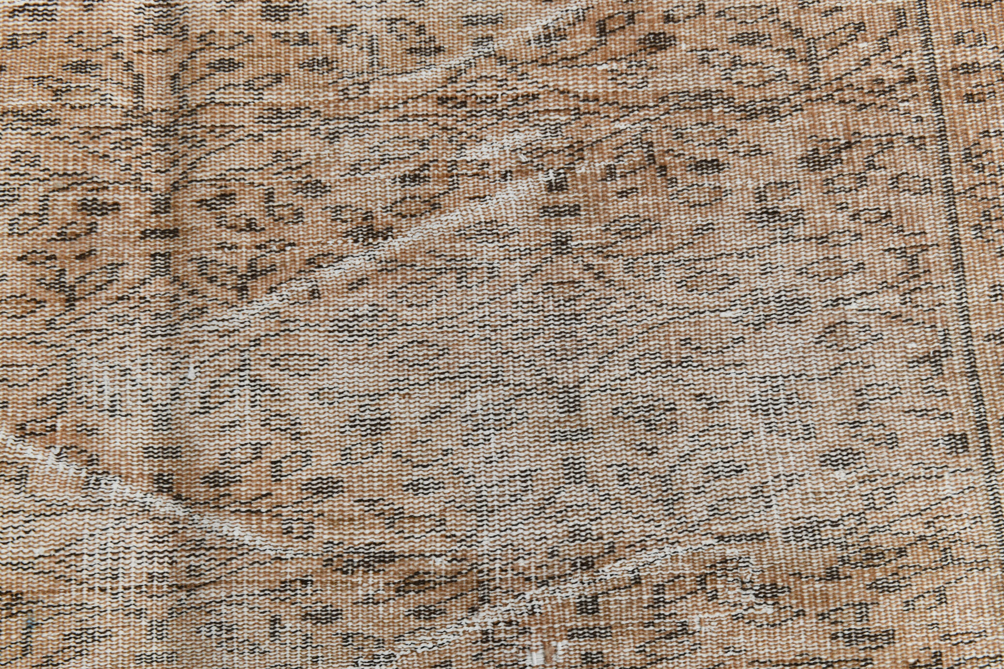 5x8 brunt orange floral vintage rug, 151x244cm