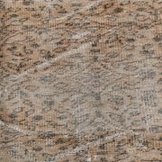 5x8 brunt orange floral vintage rug, 151x244cm