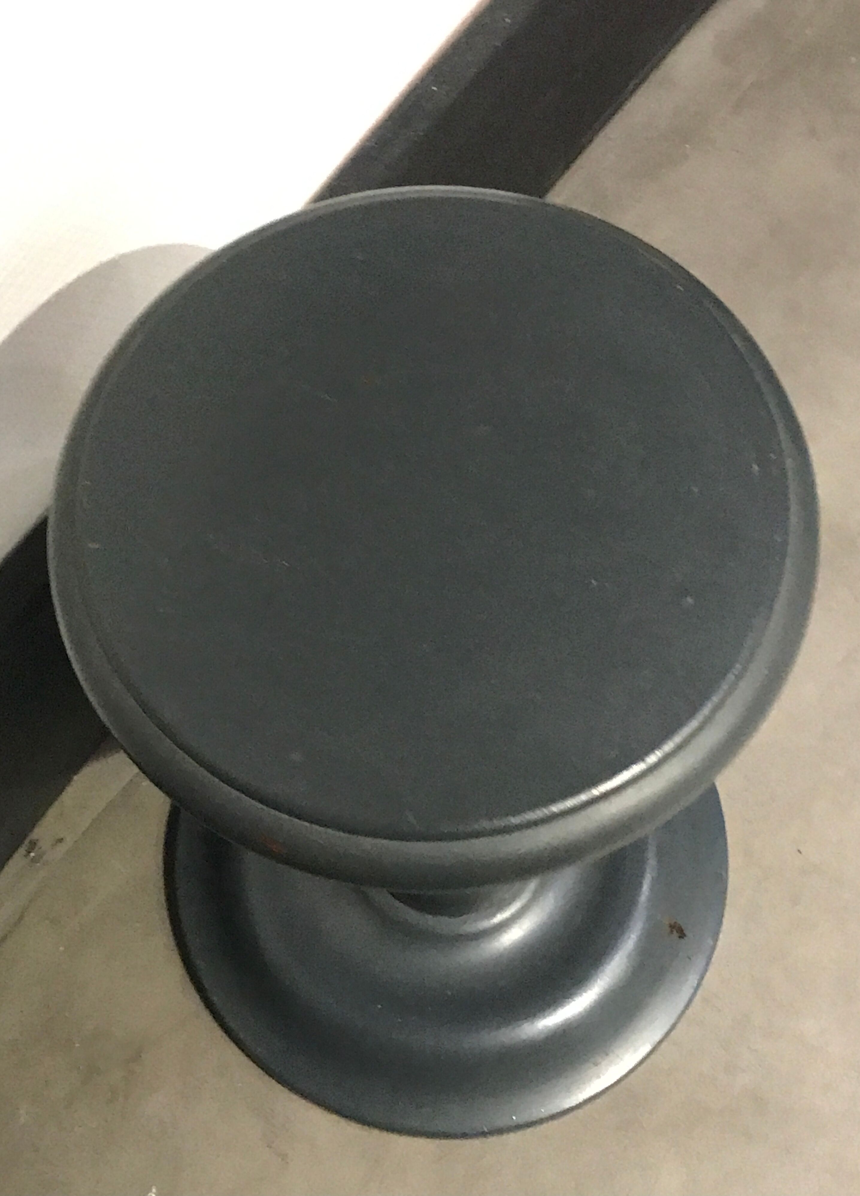 Small pedestal table