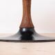 Mid Century Modern Round Dining Table, Czechoslovakia, Eero Saarinen Style
