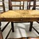 Lancashire spindleback dining arm chairs 1900's