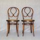 2 chairs N°20 bistrot bois- curved by Lebrun, France- 1890