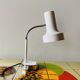 Vintage white bedside lamp