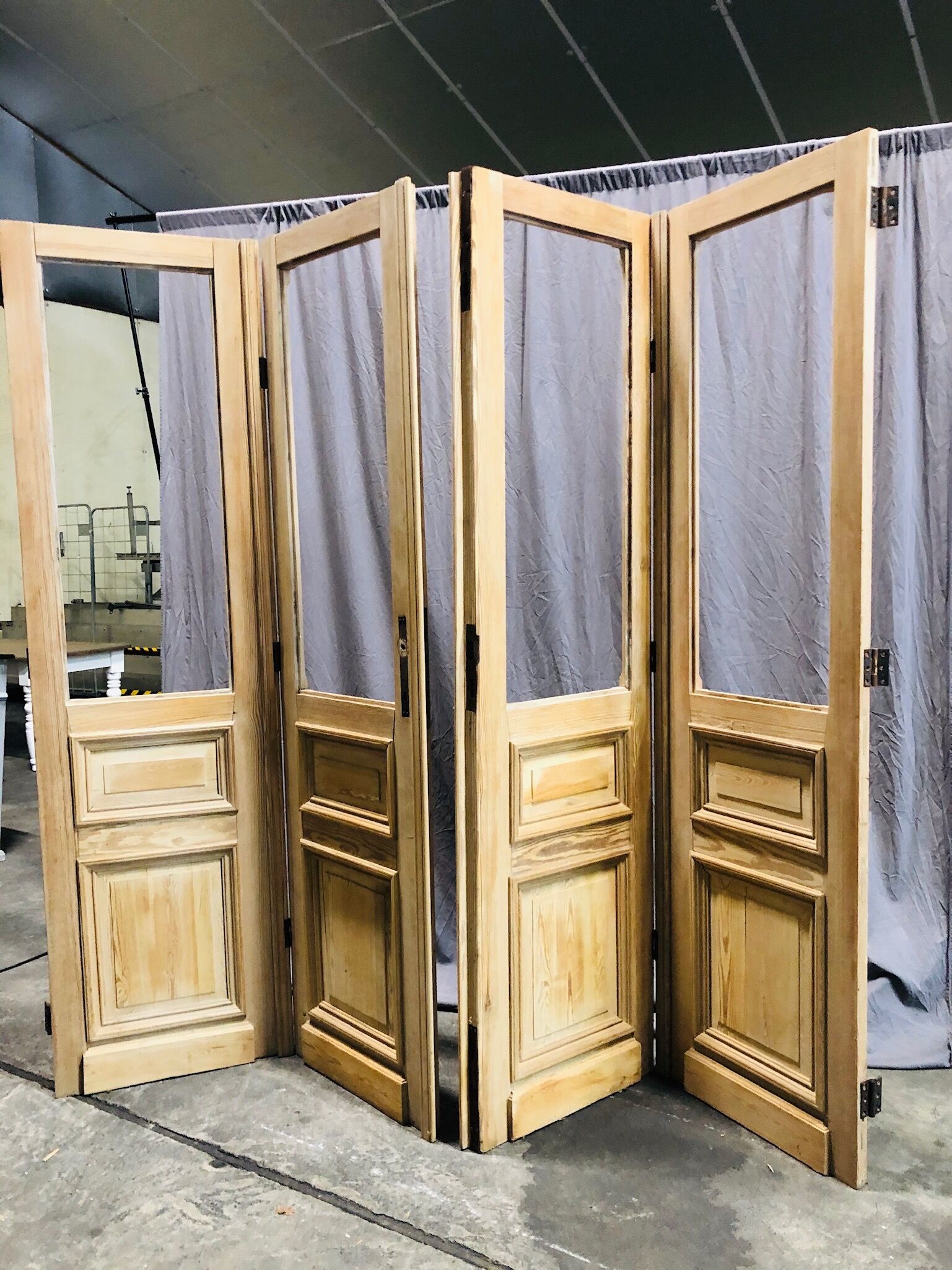 Old oak doors