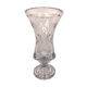 Vase in cut crystal, standing