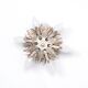 Banci firenze Florentine wall lamp silver small, 1970s