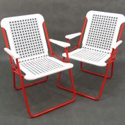 2 Italian folding chairs from Grand Soleil, 1980s