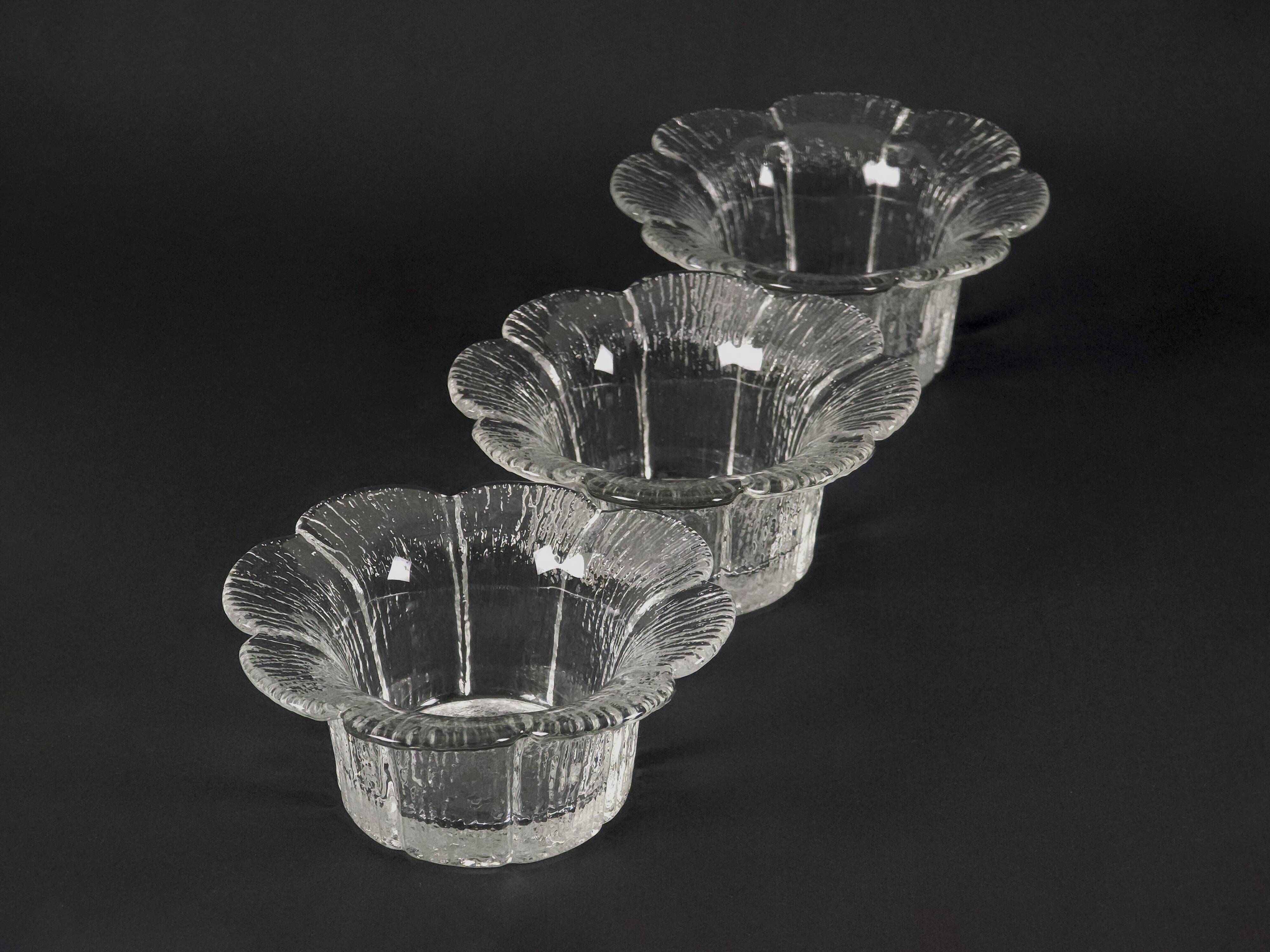 Vintage Mäntsälän Candle Holders Set By Pertti Kallioinen.