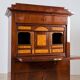 19th Century Mahogany Secretary Desk, French Polish