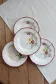 4 vintage deep plates, ironstone Salins model Pierrette