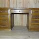 50s oak box desk, 150 x 80 cm