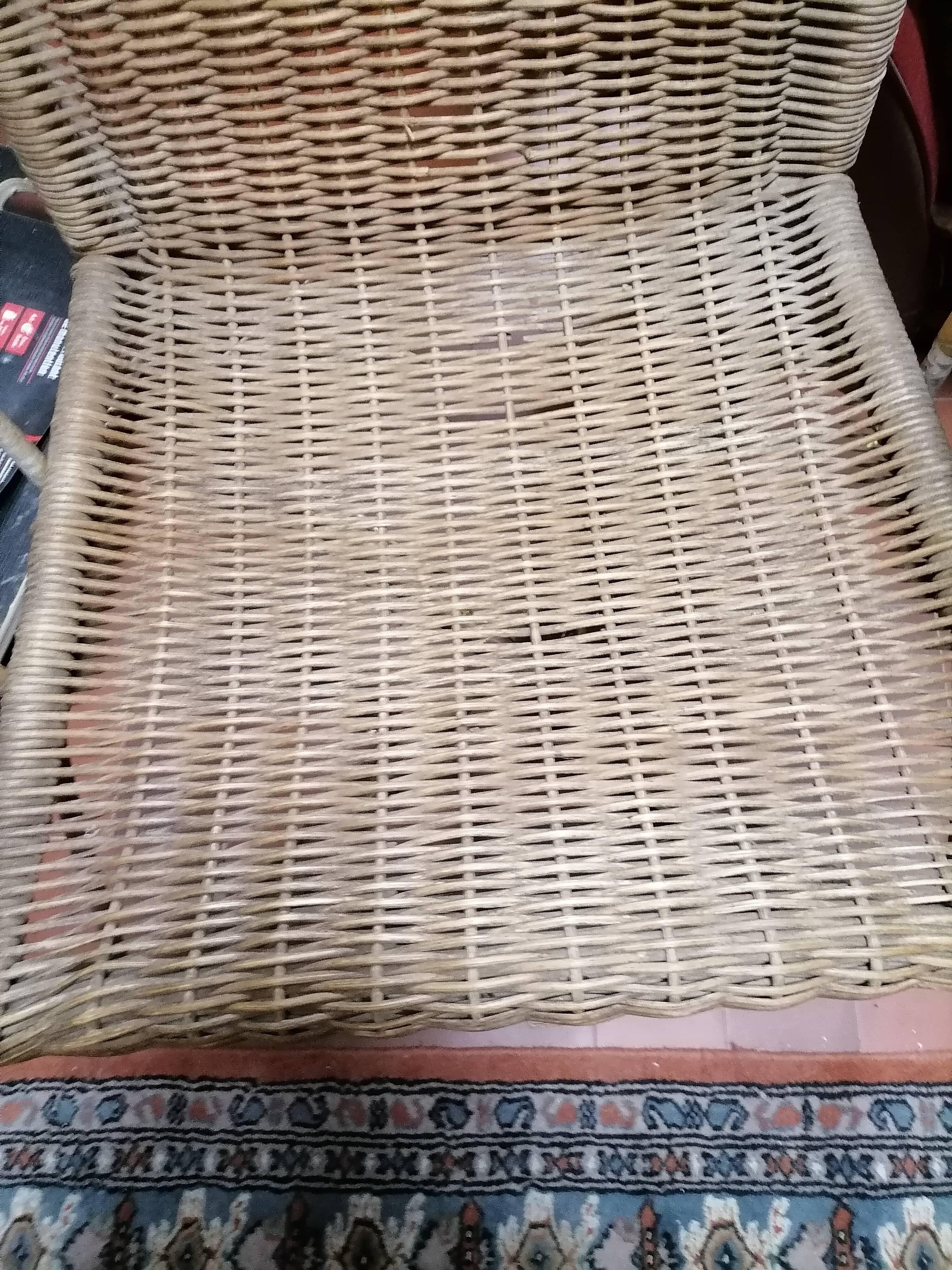 Garden rattan living room