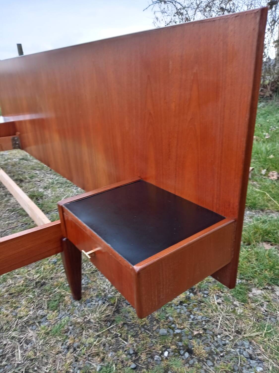 Scandinavian vintage bed