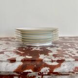 Petites assiettes en porcelaine de Limoges
