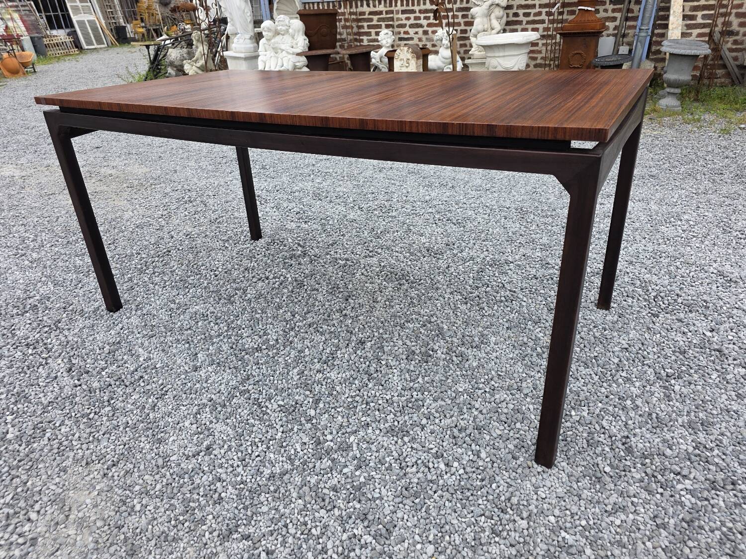 Scandinavian rosewood table from the 60s