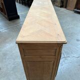 Huge mid-20th century sideboard in solid oak