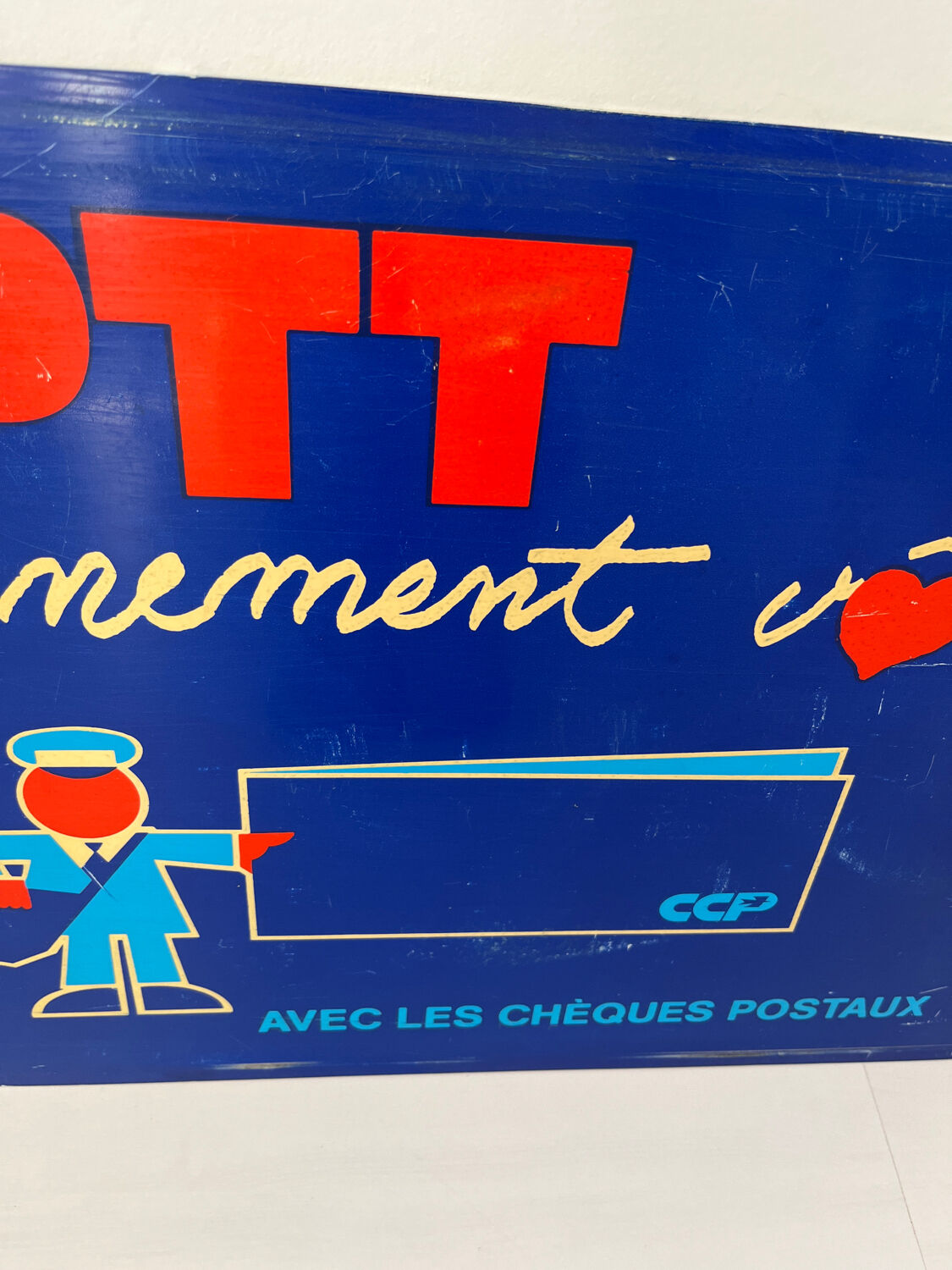 Advertising panel PTT years 60/75