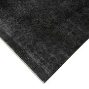 Handwoven Persian Overdyed 273 cm x 387 cm Black Wool Carpet