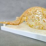 Pair of Murano Glass Wall Lights by Toni Zuccheri for Mazzega, 1970s