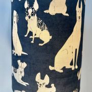 Rare design lamp in ceramic from West Germany by Bay Keramik - cordless, suitable for outdoor use.