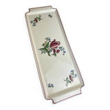 Gien porcelain cake dish, Lorraine model