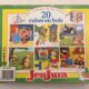 Box of 20 vintage wooden cubes - JeuJura, complete
