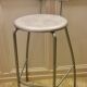 Plastic bar stool from the 1980s. Perfect condition.