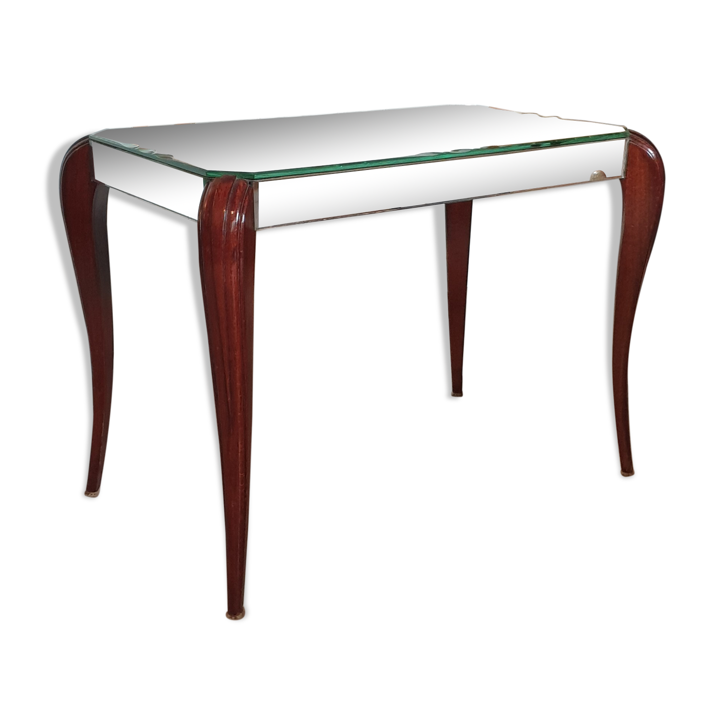 Art deco mirror coffee table