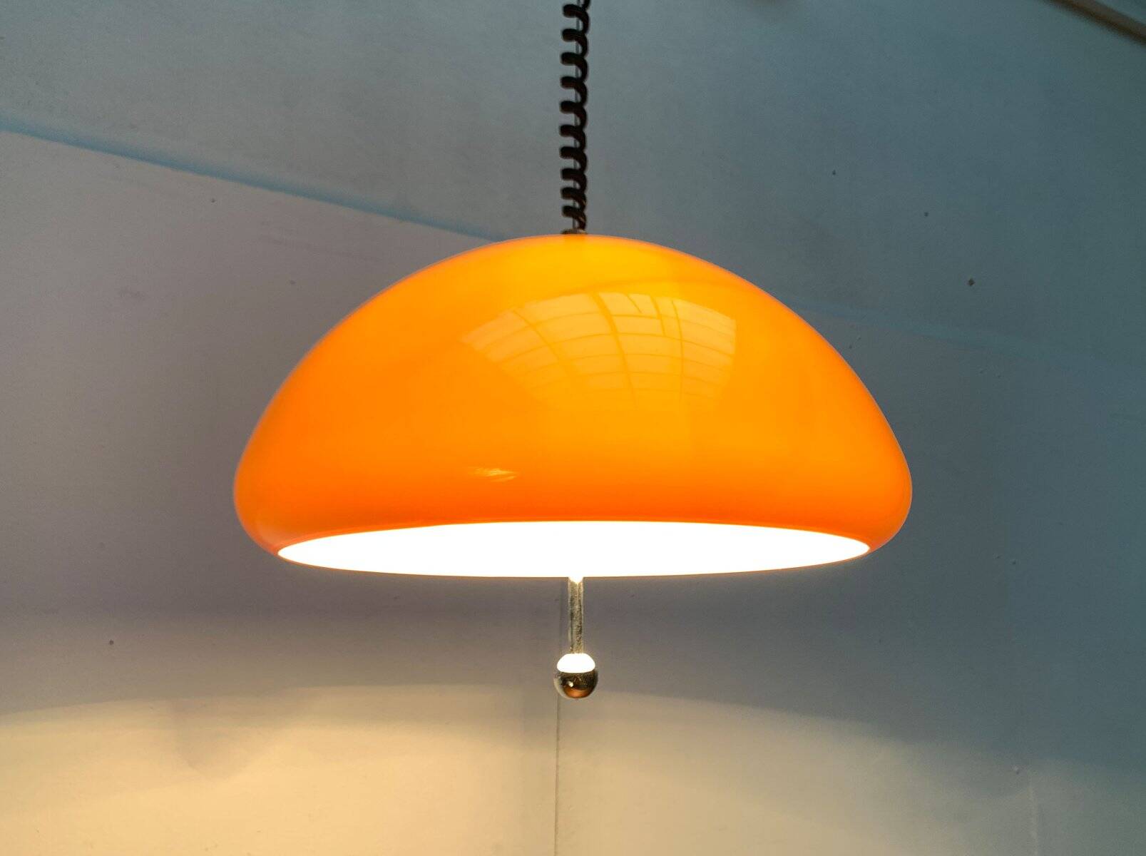 Suspension Cabras Space Age Mid-Century by Luigi Massoni for Guzzini, 1960s