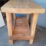 Workbench 120cm old solid wood
