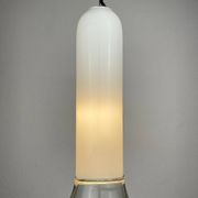 Suspended lamp Samanta in Murano glass attributed to Roberto Pamio for Leucos, Italy, 1970s.