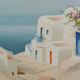 Janick lederle: on the greek island, original signed lithograph