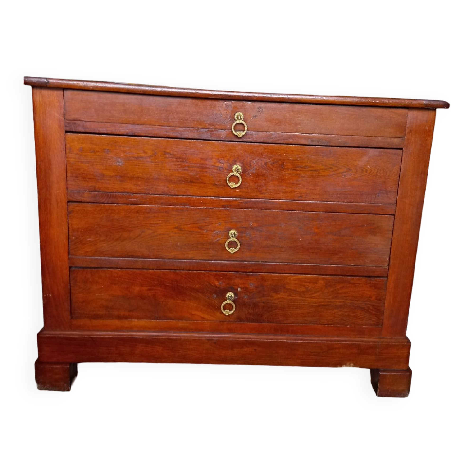 Antique wooden chest of drawers