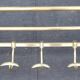 Wall coat rack 1900
