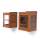 Oak art deco hanging cabinets 1930s