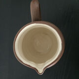 Handmade pottery jug pot