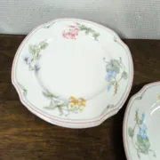 Set of Villeroy & Boch "Clarissa" plates - Bone China - Ø 26.5 cm
