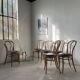 Lot of 6 Josef Kohn curved wood bistro chairs