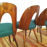 Set of four chairs, designed by A. Suman, Tatra Nabytok, Czechoslovakia, 60s