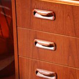 Vintage bookcase with lighting - E. Gomme - G Plan
