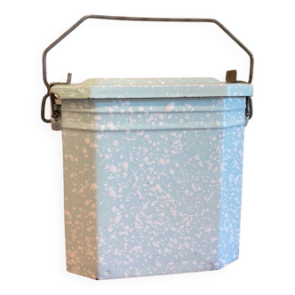 Old enameled box