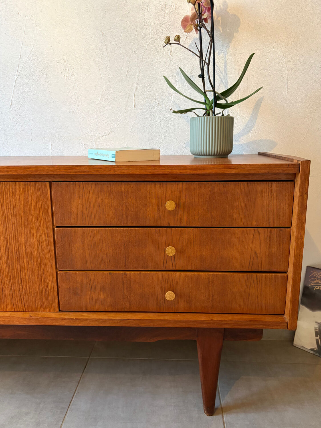 Scandinavian teak sideboard