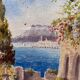 Paintings during watercolors around 1911 signed Views of Marseille