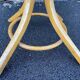 Baumann coat rack on vintage parrot stand 1960