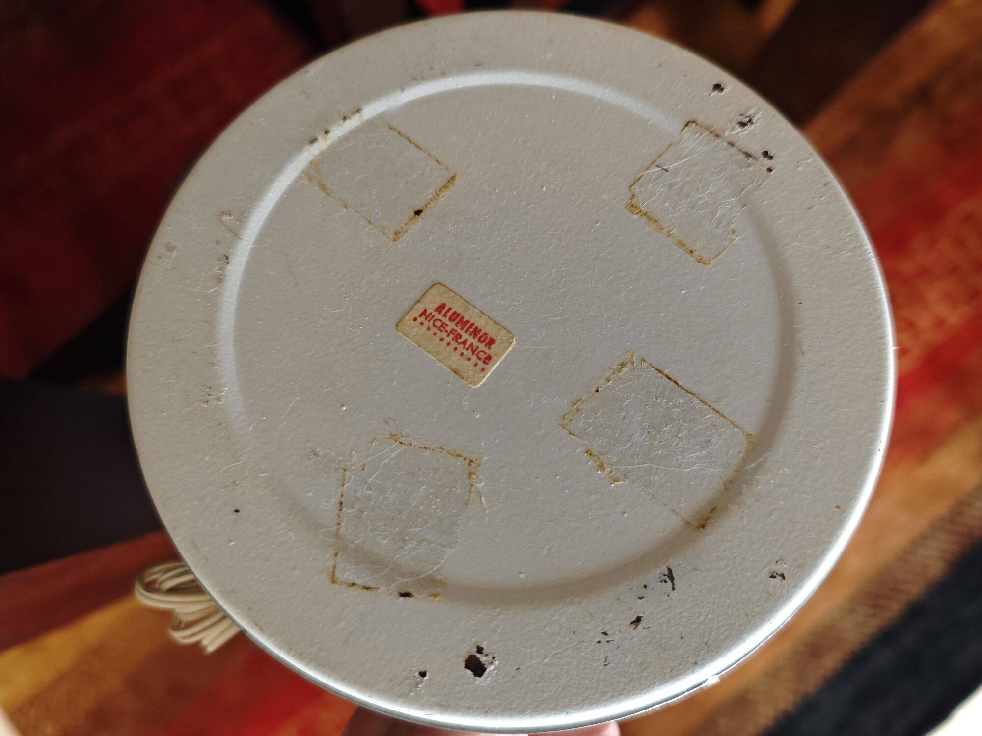 Vintage Eyeball Lamp - Aluminor - 1970s