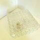 Vintage molded glass wall light