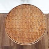 Tabouret en rotin
