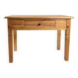 Side Tbale Made In Pine Wood From 1920s