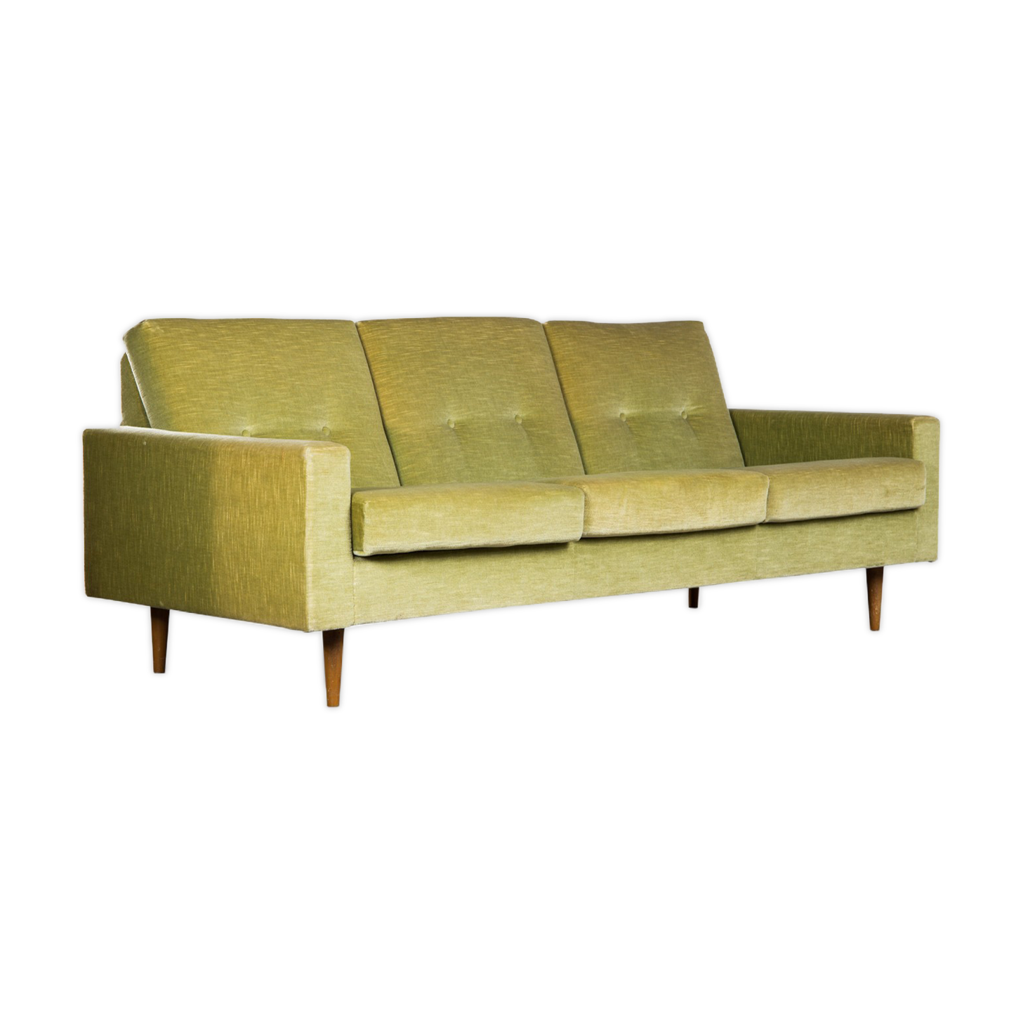 3 seater velvet sofa