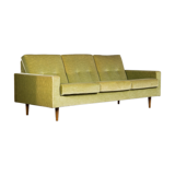 3 seater velvet sofa